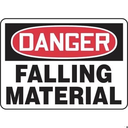 Accuform OSHA DANGER SAFETY SIGN FALLING FRMCRT008VP FRMCRT008VP